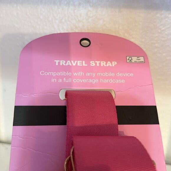 Hello Kitty Sanrio Phone Holder Pink Travel Strap With Coin Zip Purse - Picture 8 of 16